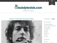 Tablet Screenshot of bobdylanisis.com